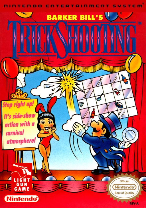Barker Bill's Trick Shooting (USA) box art